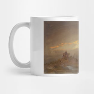 Winter Landscape at Moonlight by Frederic Edwin Church Mug